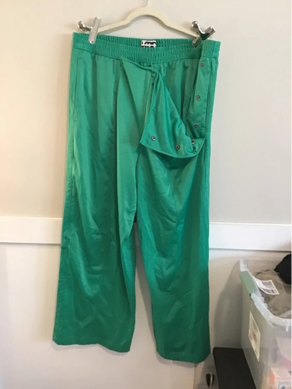 Kbb by kahlana pants with snaps, xxl, new with defects